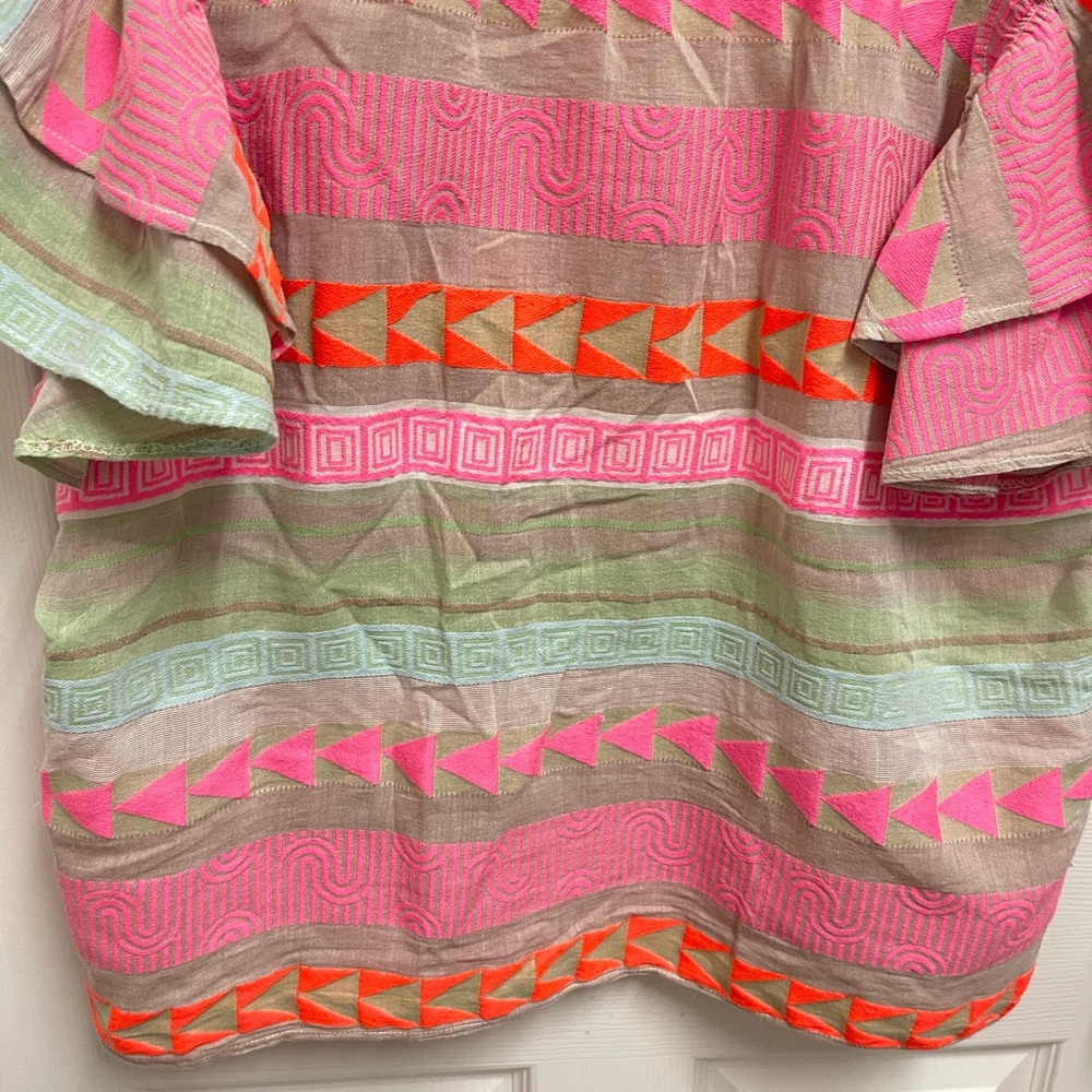 Sofia Multi Colorful Blouse - Picture 9 of 10